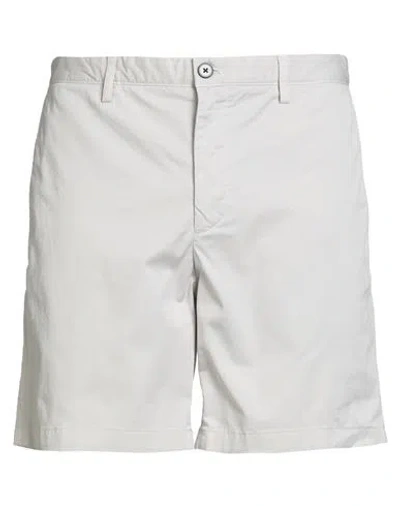 Theory Man Shorts & Bermuda Shorts Light Grey Size 34 Cotton, Elastane In Gray