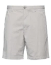 Theory Man Shorts & Bermuda Shorts Light Grey Size 36 Cotton, Elastane