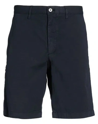Theory Man Shorts & Bermuda Shorts Midnight Blue Size 29 Cotton, Elastane