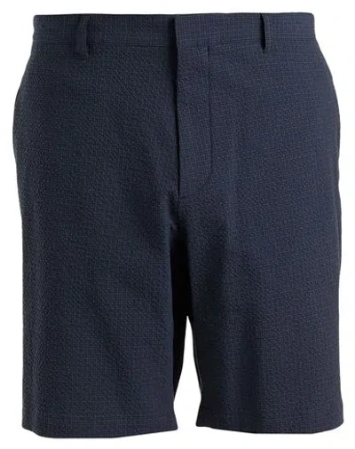 Theory Man Shorts & Bermuda Shorts Midnight Blue Size 31 Cotton, Polyester, Viscose, Elastane