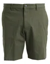 Theory Man Shorts & Bermuda Shorts Military Green Size 28 Cotton, Nylon, Elastane In Green