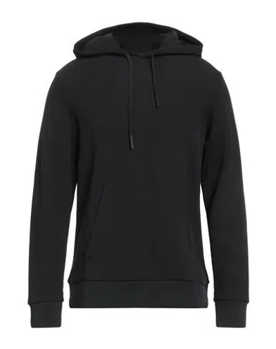 Theory Man Sweater Black Size L Cotton, Polyester
