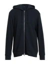 Theory Man Sweater Midnight Blue Size Xxl Cotton, Polyester In Black