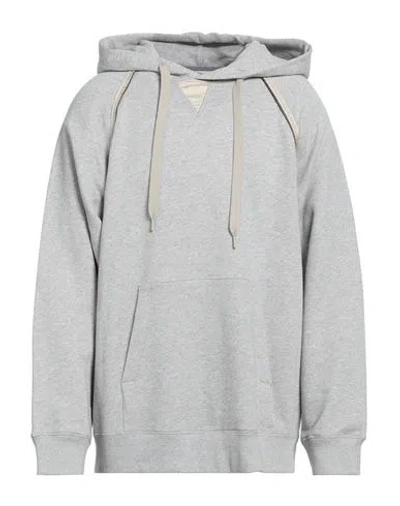 Theory Man Sweatshirt Light Grey Size L Cotton, Polyester In Gray
