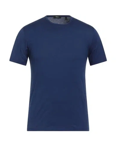 Theory Man T-shirt Blue Size S Cotton