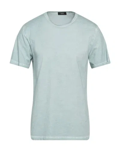 Theory Man T-shirt Deep Jade Size Xs Cotton In Green