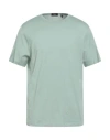 Theory Man T-shirt Green Size M Cotton