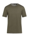 Theory Man T-shirt Khaki Size L Cotton