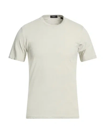 Theory Man T-shirt Sage Green Size Xs Cotton