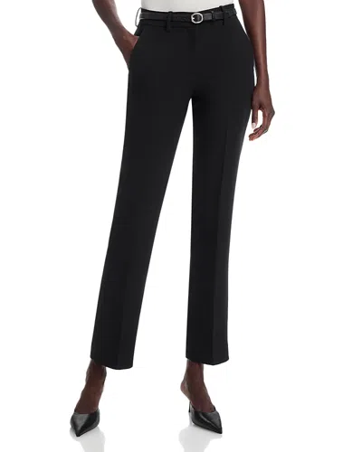 Theory Marcee Essential Suit Pants In Transparent