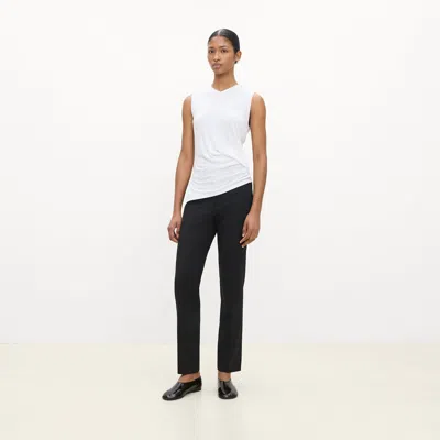 Theory Marcee Pant In Good Wool In Black