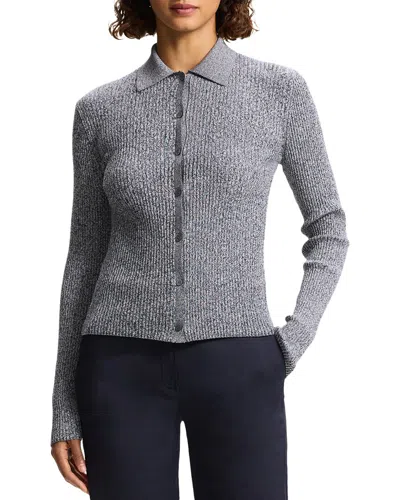 THEORY THEORY MARL RIB CARDIGAN