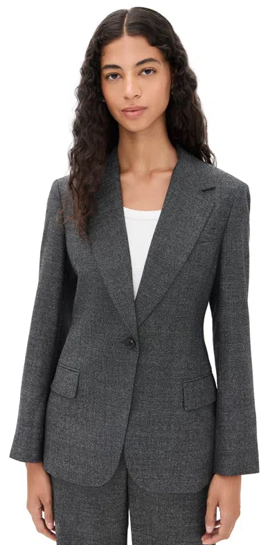 Theory Marled Lynnia Blazer Pepper Multi In Gray