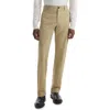 Theory Marvel Straight Leg Pants In Khaki