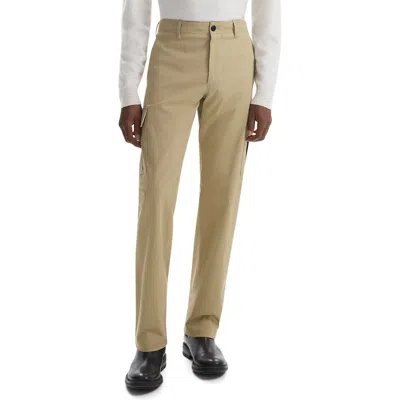 Theory Marvel Straight Leg Pants In Khaki