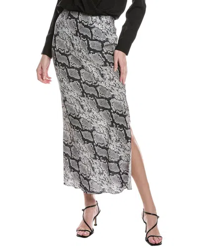 THEORY MAXI SILK SLIP SKIRT