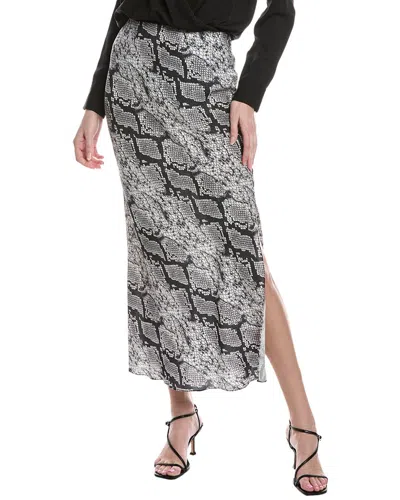 THEORY THEORY MAXI SILK SLIP SKIRT