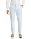 Theory Mayer Linen Slim Fit Suit Pants In Skylight