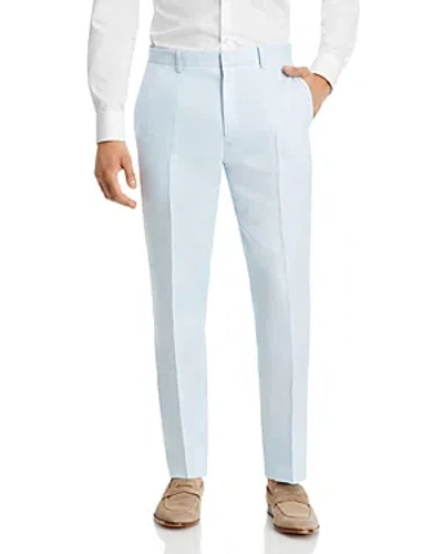 Theory Mayer Linen Slim Fit Suit Trousers In Skylight