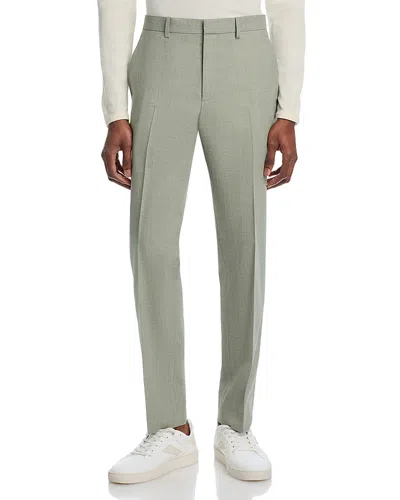 THEORY MAYER MELANGE SOLID SLIM FIT SUIT PANTS IN SOFT TAILORING