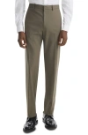Theory Mayer New Tailor 2 Wool Dress Pants In Moss - F03