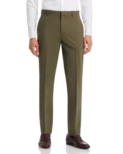 Theory Mayer New Tailor Wool Slim Fit Suit Pants In Green