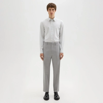 Theory Mayer Pant In Stretch Wool In Vapor Melange