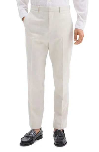 THEORY THEORY MAYER SOFT TAILORED STRAIGHT LEG DRESS PANTS