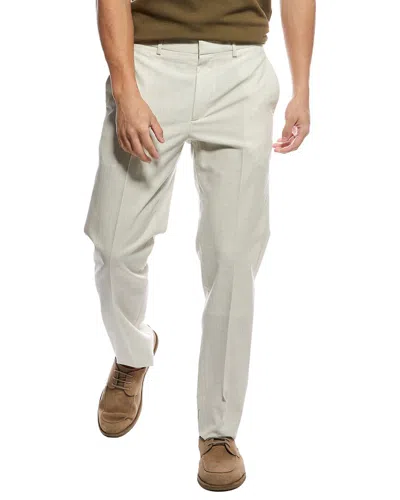 Theory Mayer Soft Tailoring Wool-blend Pant In Neutral
