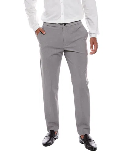 Theory Rhodes Wool-blend Pant In Animal Print