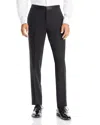 Theory Mayers Slim Fit Tuxedo Pants In Black