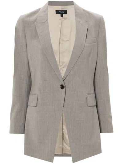 THEORY MÉLANGE EFFECT BLAZER