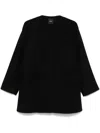 Theory Melton Cape In Black