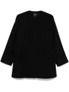 Theory Melton Cape In Black