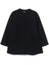 Theory Melton Cape In Blue