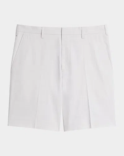 Theory Men & Apos;s Organic Linen Classic Fit Shorts In White