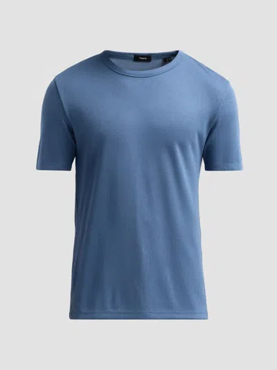 Theory Men's Anemon Essential T-shirt In Blue