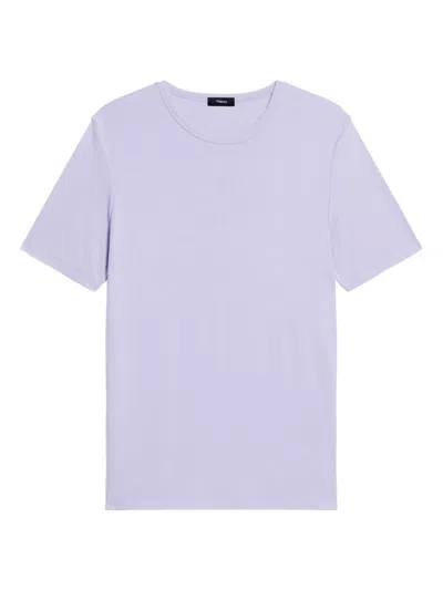 Theory Men's Anemon Essential T-shirt In Purple