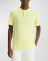 Theory Gaskell Solid Henley In Citrus