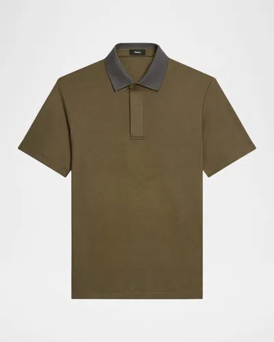 THEORY MEN'S ANEMONE KAYSER JERSEY POLO SHIRT