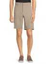Theory Men's Baxter Solid Shorts In Beige