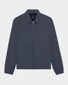 Theory Men's Brody Precision Ponte Jacket In Blue