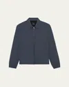 Theory Men's Brody Precision Ponte Jacket In Blue