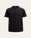 Theory Men's Bron D Cosmos Polo Shirt In Black