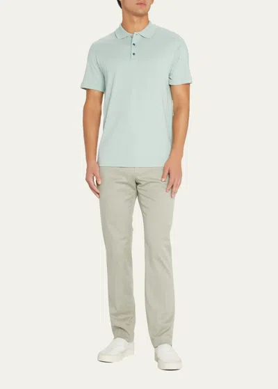 Theory Men's Bron D Cosmos Polo Shirt In Drk Strts