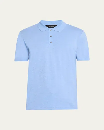 THEORY MEN'S BRON D COSMOS POLO SHIRT
