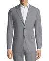 Theory Men's Chambers New Tailored Wool Jacket In Gray