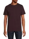 Theory Precise Tee In Luxe Cotton Jersey In Violet