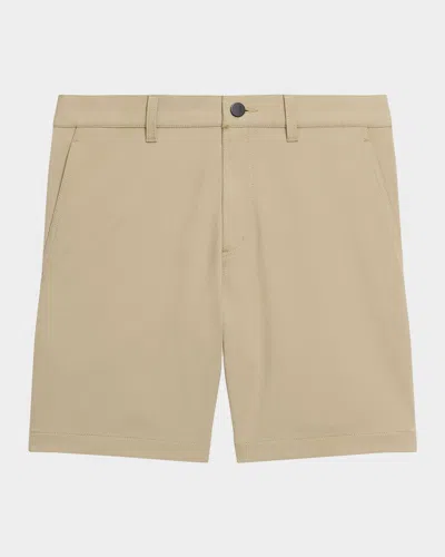 THEORY MEN'S CLASSIC FIT FLAT-FRONT SHORTS