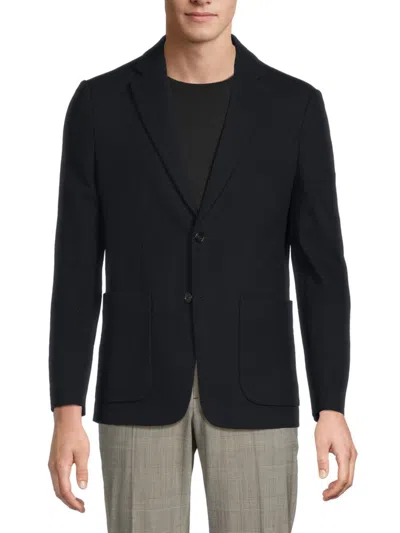 Theory Men's Clinton Notch Lapel Sport Coat In Dark Navy